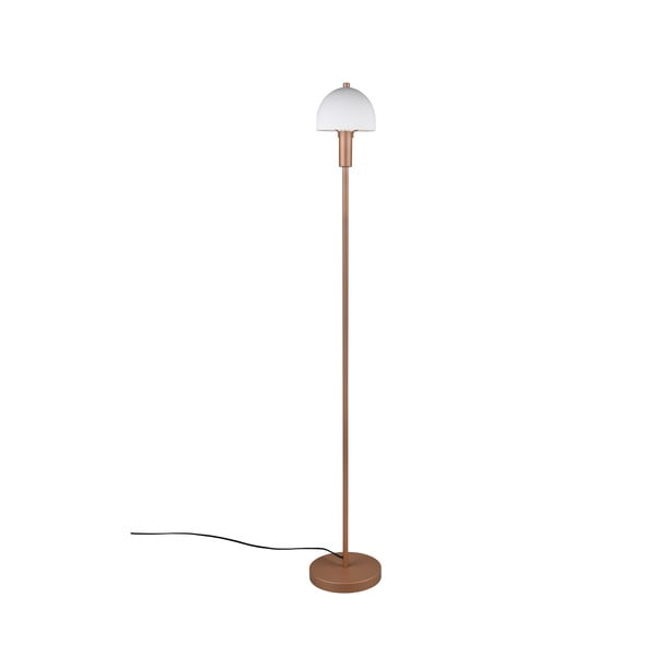 Lampadar în culoarea bronz cu abajur din sticlă (înălțime 120 cm) Glenn – Trio-image-2