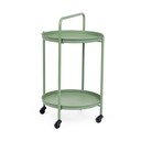 Măsuță de servire cu roți din oțel ø 44,5 cm Austin – Yes Everyday