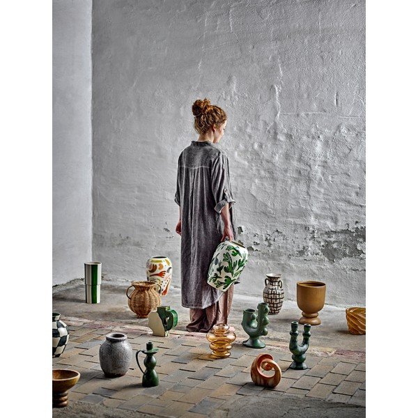 Vază din gresie (înălțime 33 cm) Birdliva – Bloomingville-image-3