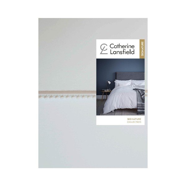 Lenjerie pentru pat dublu Catherine Lansfield Pom Pom, 220 x 260 cm-image-1