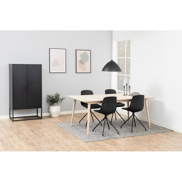 Scaun Actona Eva, negru-image-1