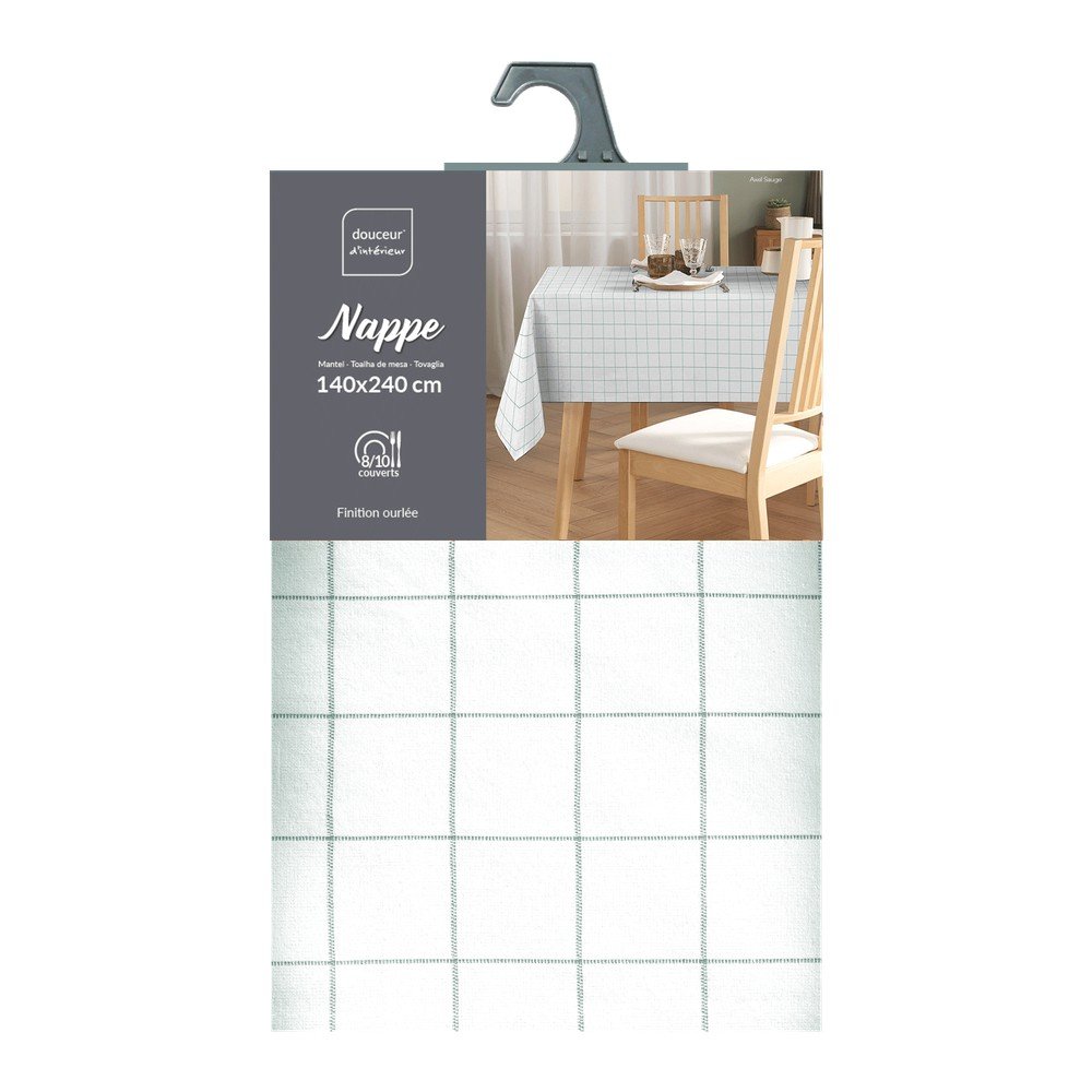 Față de masă potrivit pentru spălare automată 140x240 cm Axel – douceur d'intérieur