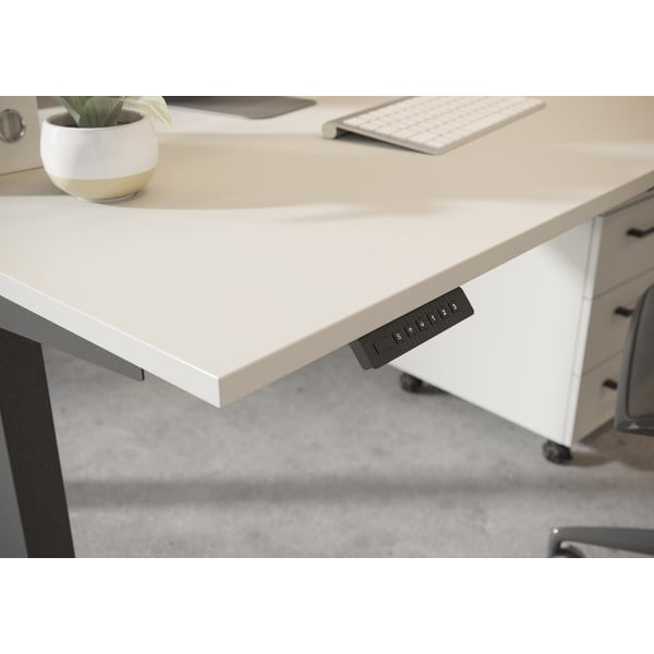 Birou reglabil cu înălțime ajustabilă electric 80x180 cm Agenda – Germania-image-2