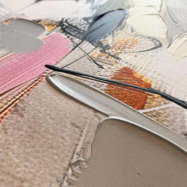 Tablou cu detalii pictate manual 70x100 cm Cro – Styler-image-2