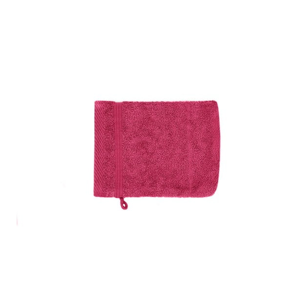 Prosop mănușă duș/baie Jalouse Maison Gant Duro Fuchsia, 16 x 21 cm, roz fucsia