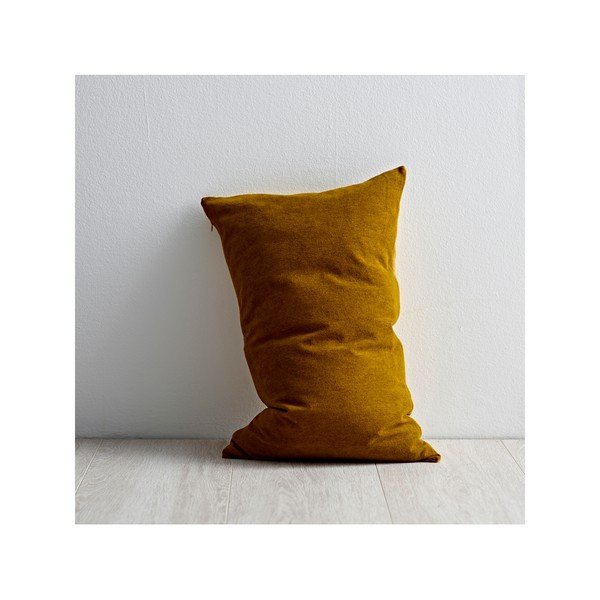 Pernă cu conținut mare de bumbac Södahl Klara, 40 x 60 cm, galben-image-3