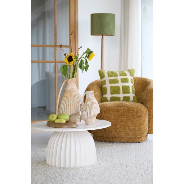 Măsuță auxiliară rotundă din metal ø 70 cm Veglia – Light & Living-image-1