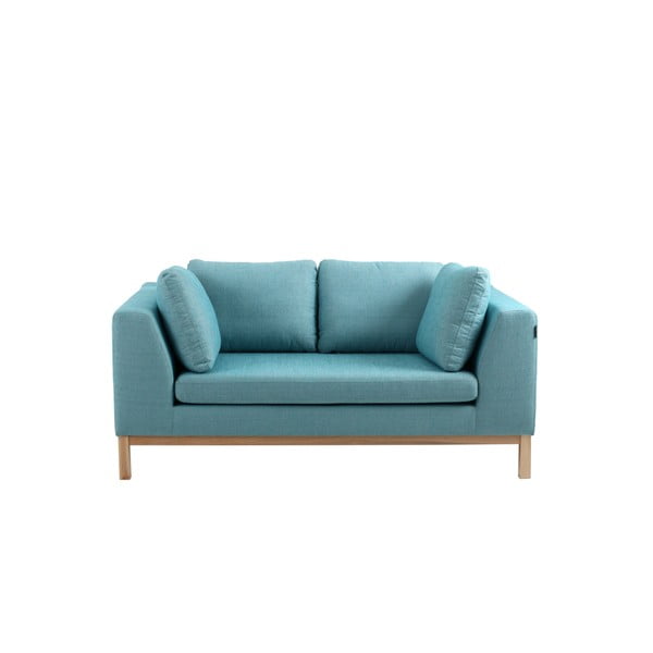 Canapea pentru 2 persoane Ambient Wood, albastru