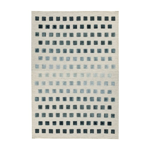 Covor Asiatic Carpets Theo Silvery Squares, 120 x 170 cm