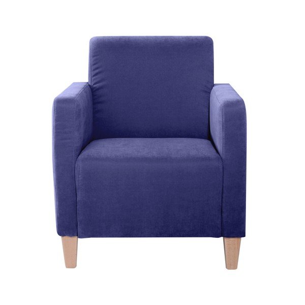 Fotoliu Max Winzer Milla Velor, albastru-image-1