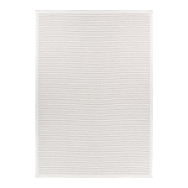 Covor reversibil Narma Kalana White, 100 x 160 cm, alb-image-1