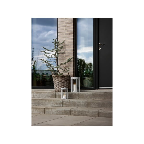 Felinar cu LED gri deschis cu USB (înălțime 25 cm) Firefly – Zone-image-3