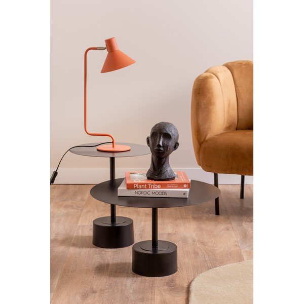 Măsuță auxiliară rotundă din metal ø 40 cm Nowa – Leitmotiv-image-1