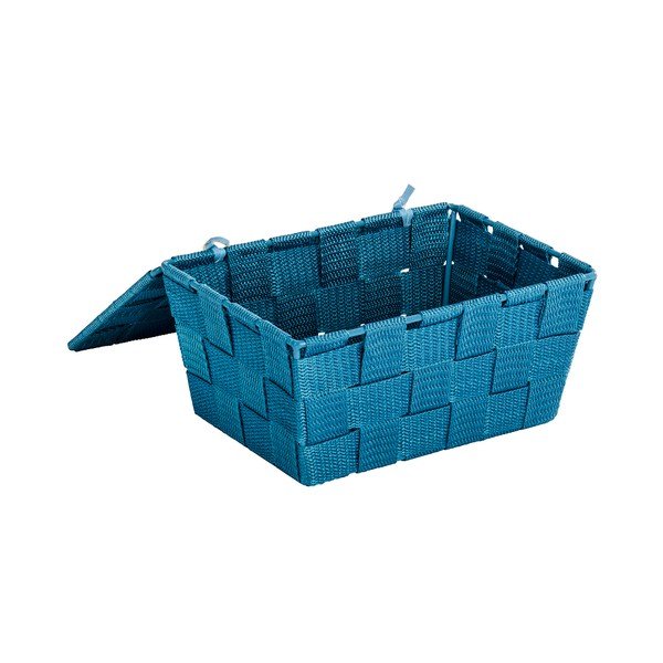 Coș cu capac Wenko Adria, albastru-image-1