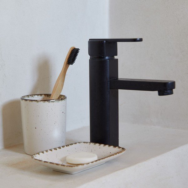 Săpunieră crem din gresie ceramică Toscana Bath – Casafina-image-1