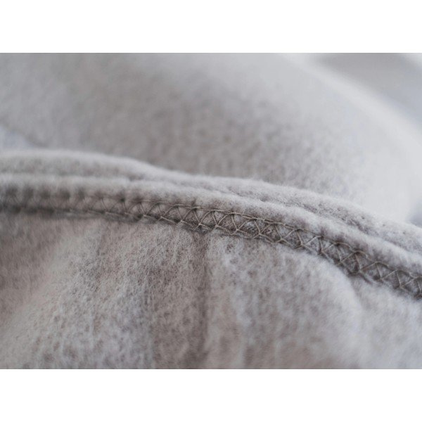 Pătură din fleece gri deschis 200x150 cm - JAHU collections-image-1