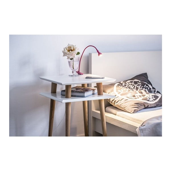 Măsuță cafea Ragaba Square, 55 x 55 cm, gri deschis-image-3