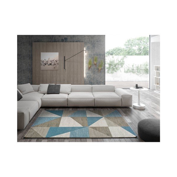 Covor adecvat și pentru exterior Universal Fusion Grisso Azul, 160 x 230 cm-image-1