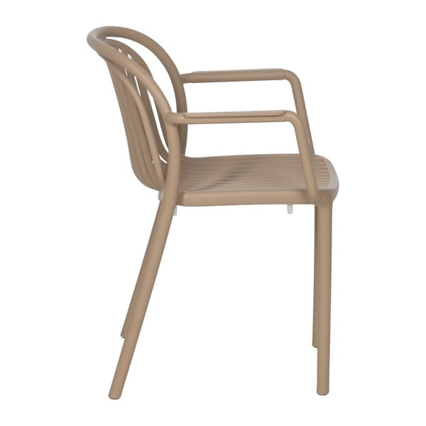 Scaun de dining bej din plastic Alia – Ixia-image-3
