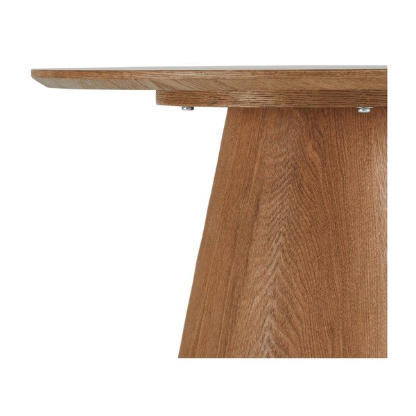 Măsuță de cafea în culoare naturală cu aspect de lemn de stejar ø 60 cm Tango – Furnhouse-image-2