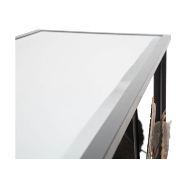 Masă consolă neagră 42x112 cm Glam Dark – Mauro Ferretti-image-4