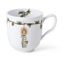 Cană albă din porțelan 330 ml  cu model de Crăciun Hammershøi Christmas – Kähler Design
