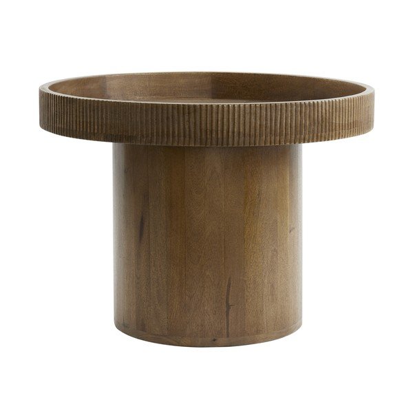 Măsuță auxiliară rotundă din lemn de mango ø 60 cm Kalomo – Light & Living