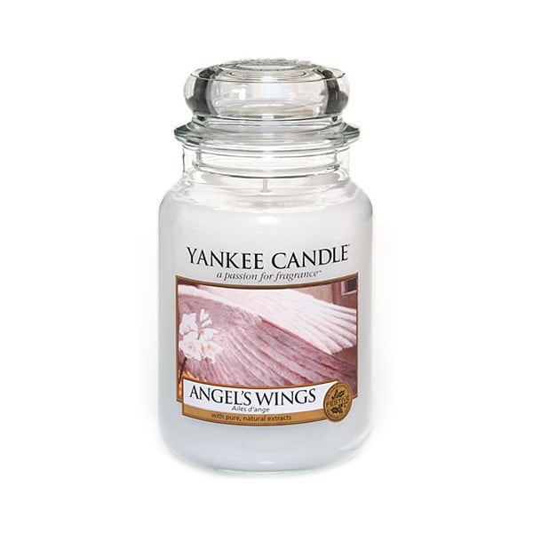 Lumânare parfumată Yankee Candle Angel's Wings, timp de ardere 110 h