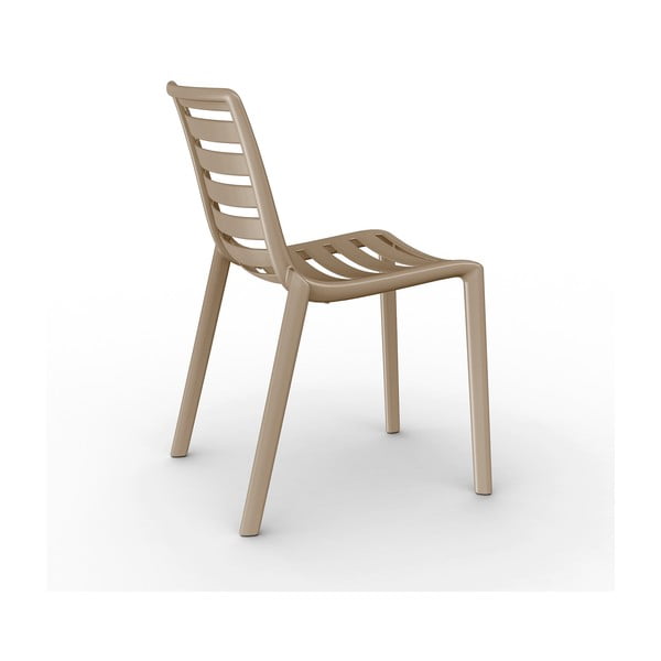 Set 2 scaune de grădină Resol Slatkat, maro nisipiu