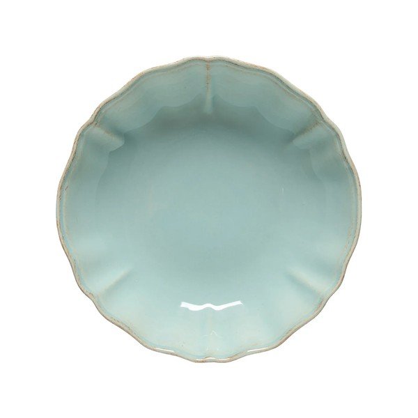 Bol de servire albastru-turcoaz din gresie ø 23 cm Alentejo – Costa Nova-image-2