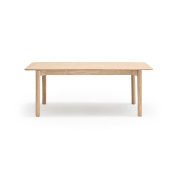 Masă de dining extensibilă în decor frasin 160x100 cm Atlas - Teulat-image-4