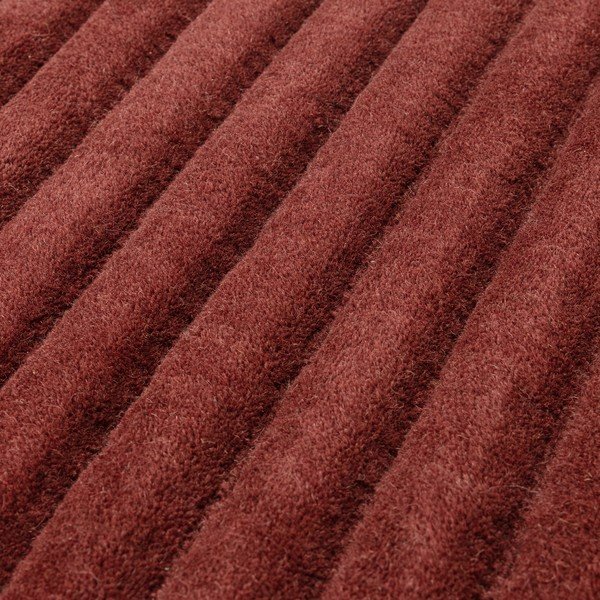 Covor burgundy țesut manual din lână 120x170 cm – Asiatic Carpets-image-3