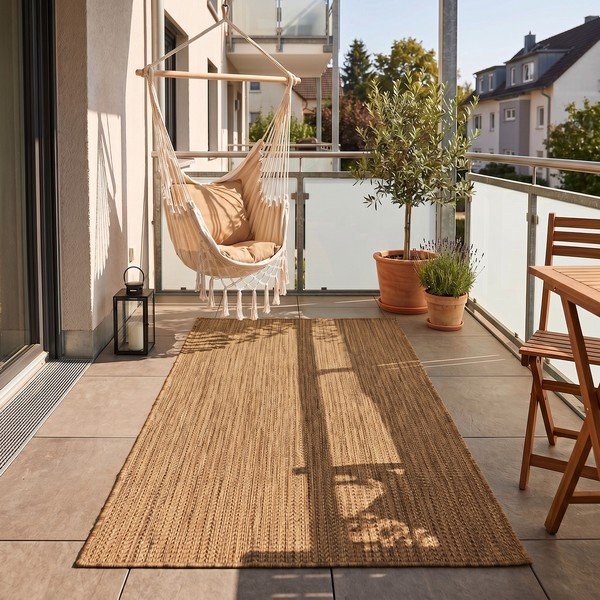 Covor pentru exterior și interior maro 60x100 cm Mira 1450 – Ayyildiz Carpets-image-1