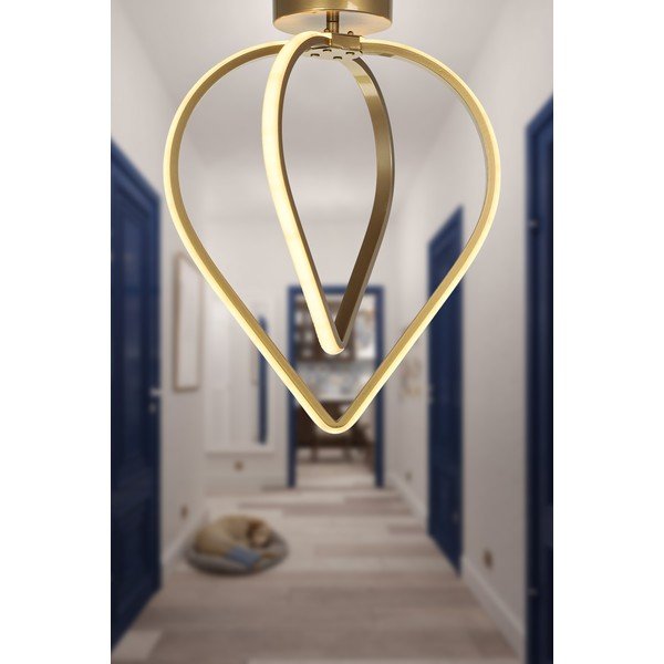 Plafonieră bronz LED din metal Pars – Squid Lighting-image-1