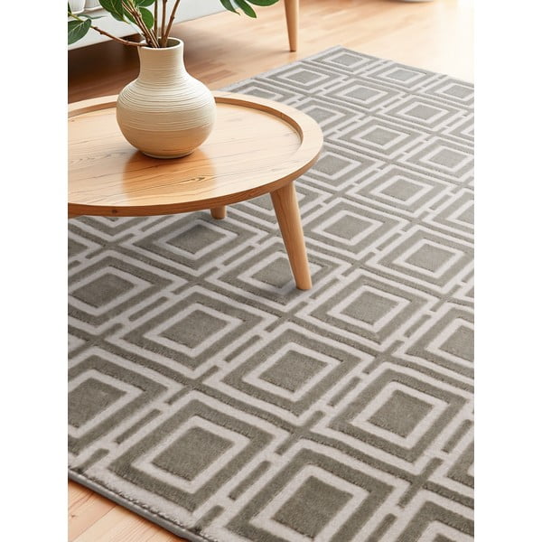 Covor gri/crem 160x235 cm Perles Howlite – Elle Decoration-image-3