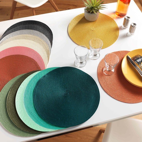 Suport pentru farfurii din plastic ø 35 cm Zebulon – douceur d'intérieur-image-1