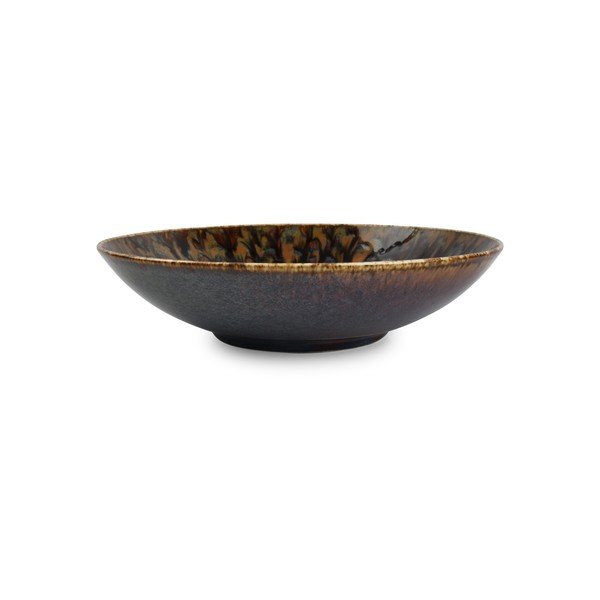 Farfurie maro adâncă din porțelan ø 21 cm Resto – BonBistro-image-4