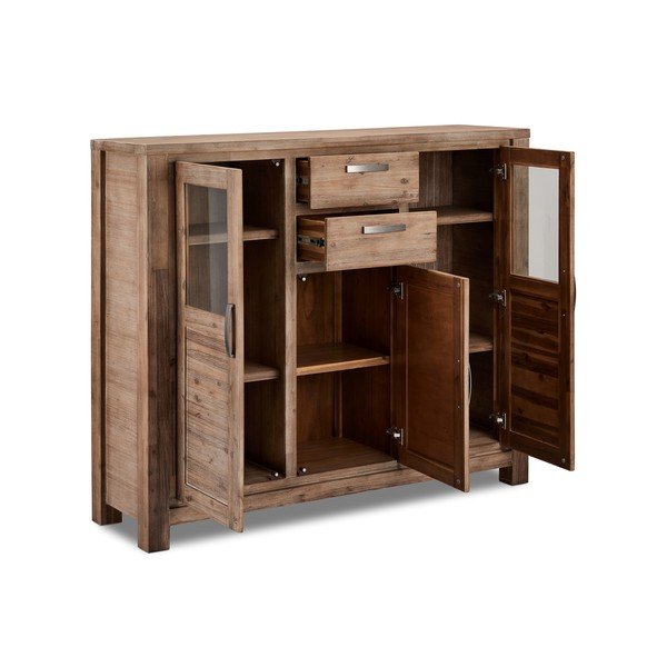 Comodă din lemn de salcâm Furnhouse Alaska-image-2