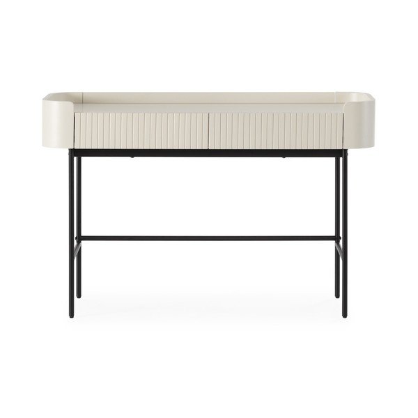Masă consolă crem 40x120 cm Willa – MOME