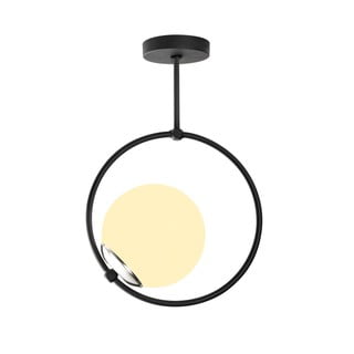 Lustră metalică Opviq lights Erasto, negru
