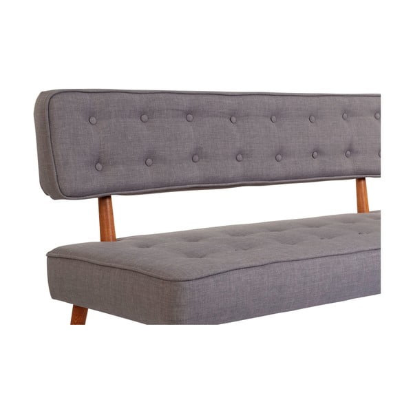 Bancă gri Westwood – Balcab Home-image-3