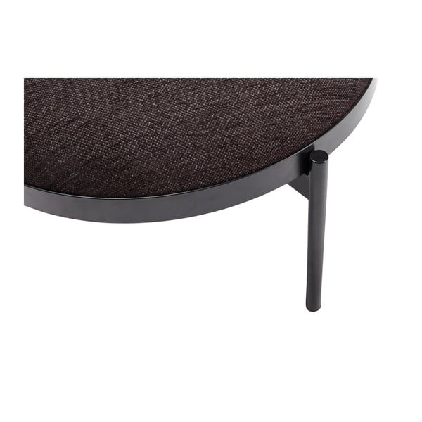 Scaun Hübsch Futuro, ø 65 cm, negru-image-1