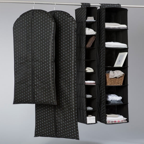 Organizator compartimentat suspendat Compactor Garment Black 9 Rack-image-1