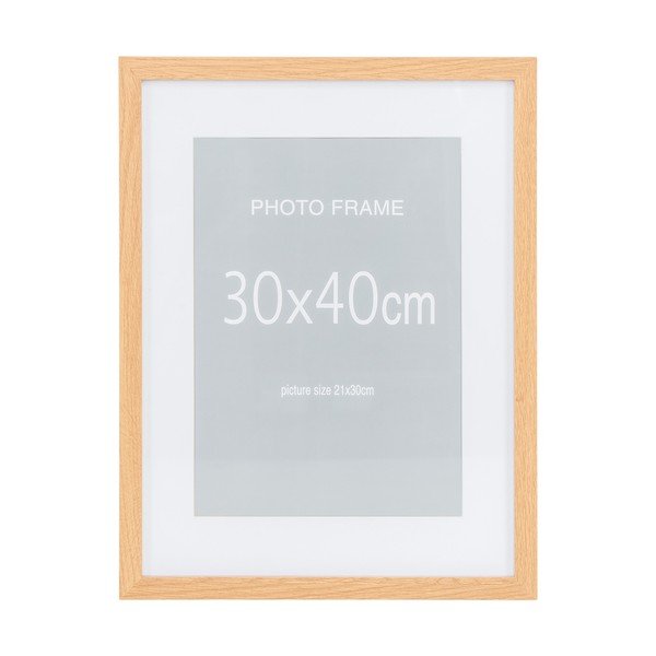 Rame în culoare naturală 5 buc. 30x40 cm Marbella – House Nordic-image-2