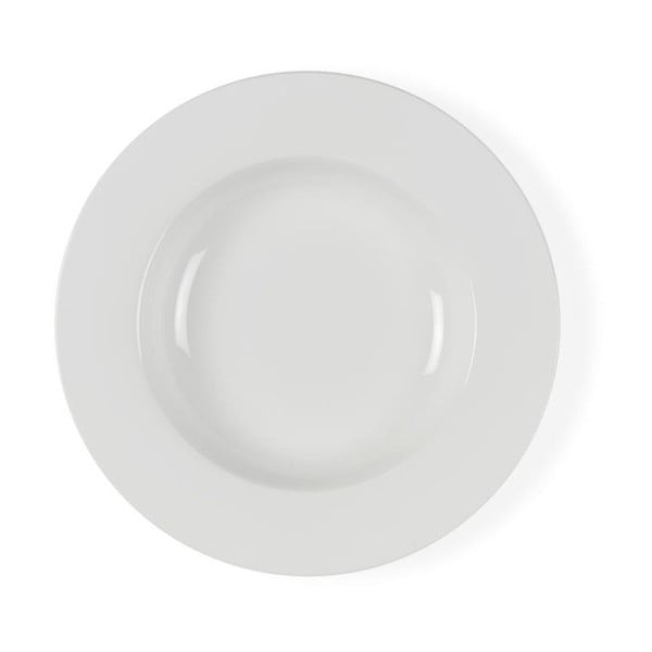 Farfurie din porțelan pentru supă Bitz Mensa, diametru 23 cm, alb