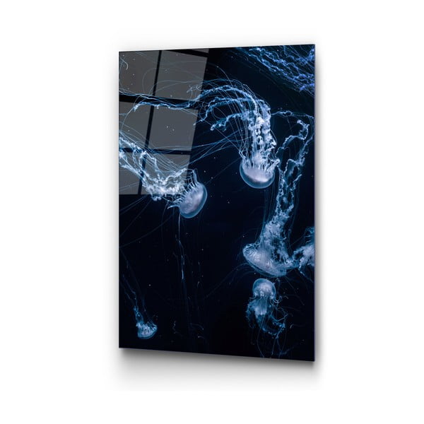 Tablou din sticlă 70x100 cm Jelly Fish – Wallity-image-4