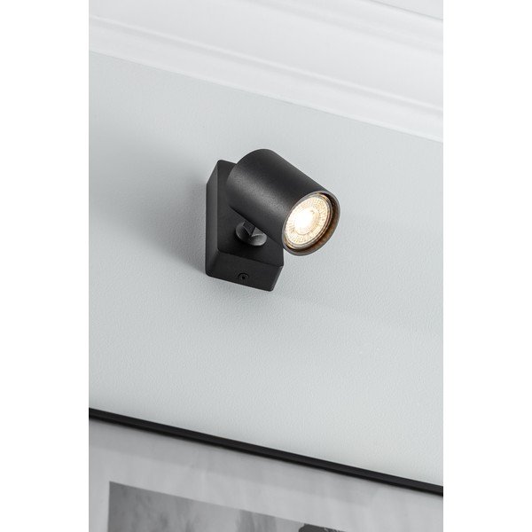 Spot negru ø 6 cm Santo – GTV-image-1