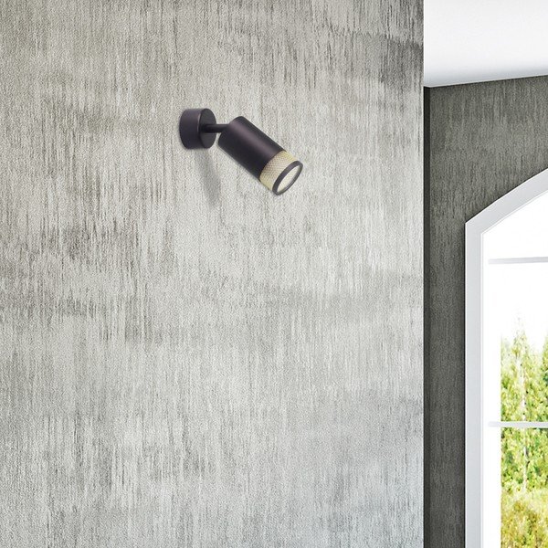Aplică de perete neagră Flin – Candellux Lighting-image-1