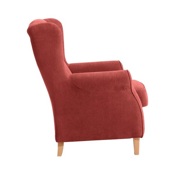 Fotoliu Max Winzer Lorris, roșu cărămiziu-image-2