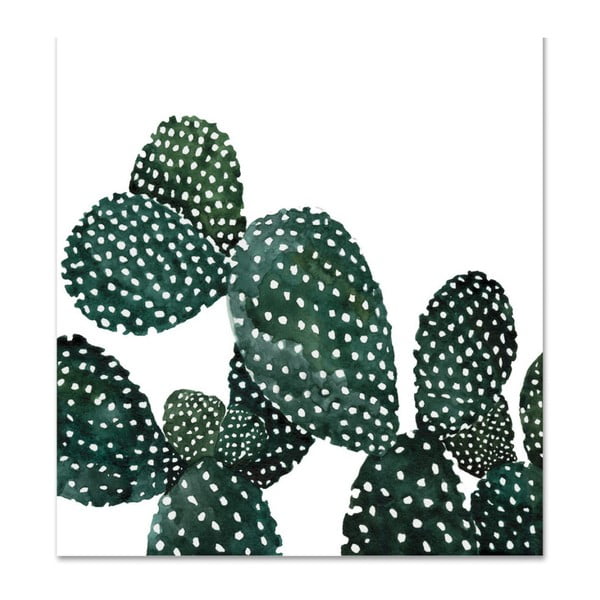 Poster Leo La Douce Cactus Family, 30 x 30 cm